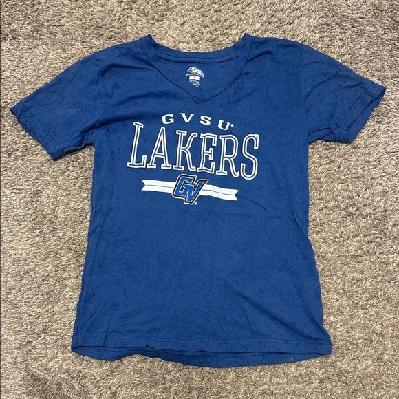 Pel Athletic Tops - EUC Women’s V-Neck GVSU T-shirt, Size Small